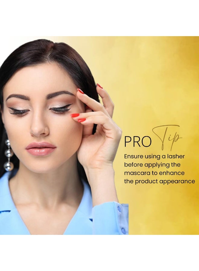 COLORESSENCE Gold Camera Ready Combo Set of Eyeliner + Mascara, Intense Black | Long Lasting | Waterproof | Smudgeproof | Quick Dry | Easy Apply - Image 4